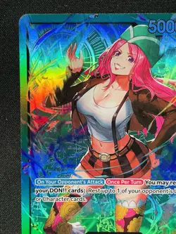 One Piece Card TCG - Jewelry Bonney (OP07-019) Leader NEAR MINT English - Image 2