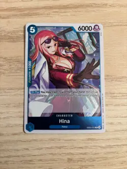 EB03-025 Hina English R One Piece TCG Card Game - Image 1