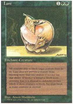 FBB Korean Lure ~ Near Mint 4th Edition Fourth Foreign Black Border Stock Image - Image 1