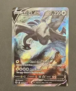 Pokemon TCG 💎Lugia v Alt Art Silver Tempest Card 186/195 NM/M Condition 💎 - Image 1