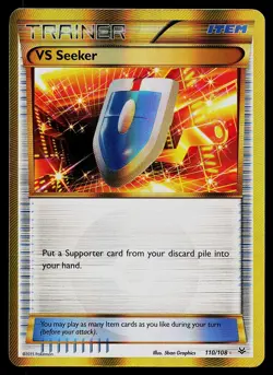 Pokemon Card - VS Seeker Roaring Skies 110/108 Secret Rare 2015 - Image 1