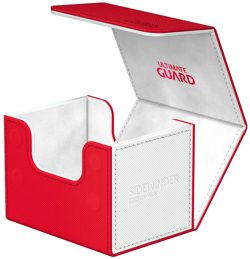 Ultimate Guard Synergy Red White 100+ Sidewinder Deck Case Card Storage Box - Image 2