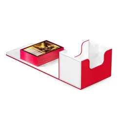 Ultimate Guard Synergy Red White 100+ Sidewinder Deck Case Card Storage Box - Image 5