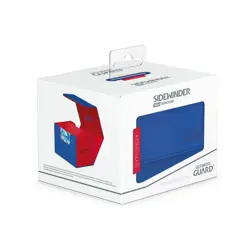 Ultimate Guard Synergy Blue Red 100+ Sidewinder Deck Card Storage Box Case - Image 1