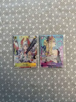 One Piece llustration Box Vol.2 Sealed Promo Cards - Black Maria & Yamato SEALED - Image 1
