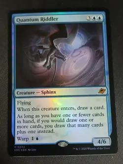 ~ Quantum Riddler ~ NM Foil ~ Edge of Eternities ~ MTG ~ - Image 1