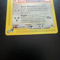 Chansey 2002 E-reader Expedition 72/165 Uncommon Vintage Pokemon TCG Card - Image 2
