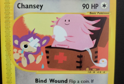 Chansey 2002 E-reader Expedition 72/165 Uncommon Vintage Pokemon TCG Card - Image 3