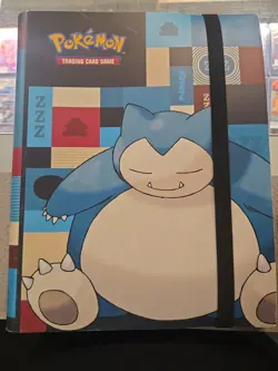 Ultra PRO Pokemon TCG Snorlax 3-Ring Binder Album 9-Pocket 360 Capacity - Image 1