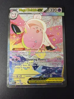Mega Clefable Ex SIR 119/088 Pokemon TCG Perfect Order Mint/NM - Image 1