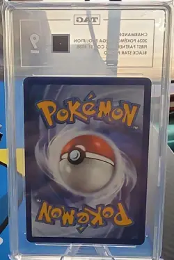 Pokemon TAG 9 Charmander Black Star Promo Holo Mega Evolution 038 English 2023 - Image 2