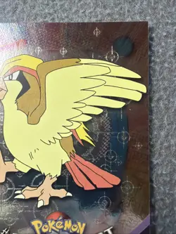 Pokemon Pidgeot #18 Topps 1999 TV Animation Edition Holo Foil -Black Logo- NM - Image 4