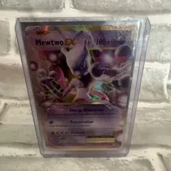 Pokemon Mewtwo EX Evolutions 103/108 Full Art Holo Ultra Rare 180 HP - Image 1