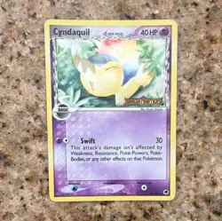 Pokemon Cyndaquil Delta Species Reverse Holo Dragon Frontiers 45/101 40HP - Image 1