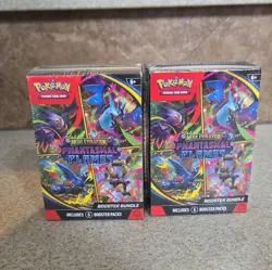 Pokemon TCG Mega Evolution Phantasmal Flames Booster Box Lot of 2 English 2025 - Image 1
