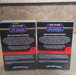 Pokemon TCG Mega Evolution Phantasmal Flames Booster Box Lot of 2 English 2025 - Image 2