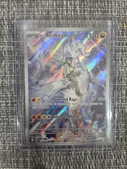 Pokemon N's Reshiram 167/159 SV09 Journey Together Holo Full Art IR EN 2025 - Image 1
