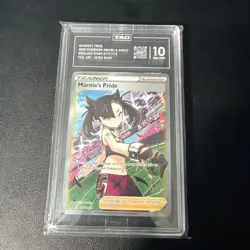 Pokemon Marnie's Pride Full Art 2022 Brilliant Stars #171 TAG 10 Gem Mint - Image 1