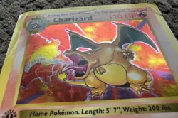 1st Edition Shadowless Charizard Base Set 4/102 Holo 1999 Pokemon - Image 3