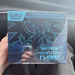 Pokemon Mega Evolution Phantasmal Flames Elite Trainer Box, English—Mega Chariz… - Image 1