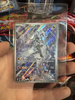 Pokemon TCG N's Reshiram 167/159 Journey Together Pokemon Illustration Rare NM - Image 1