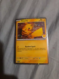 Pikachu Pokemon Day 2026 051/162 - 30th Anniversary Promo - Pokemon TCG - Image 1