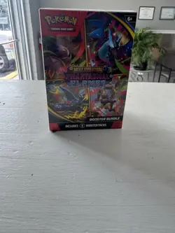 Pokemon TCG Mega Evolution Phantasmal Flames Booster Bundles New Sealed 6 Packs - Image 1
