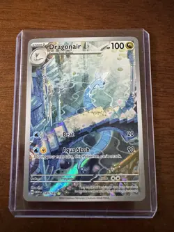 Pokemon TCG Dragonair 181/165 SV: 151 Illustration Rare (English) - NM(-) - Image 2