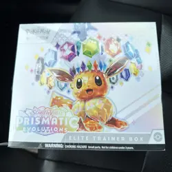 Prismatic Evolutions ETB Elite Trainer Box - New Factory Sealed - Pokemon TCG - Image 1