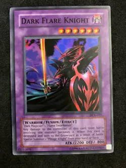 Yu-Gi-Oh! Dark Flare Knight - Super Rare SR - Dark Crisis - Image 1