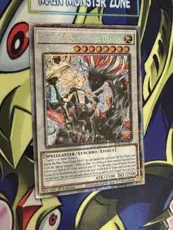 Yu-Gi-Oh! Ecclesia and the Dark Dragon 1st Edition BPRO-EN041 Starlight Rare NM - Image 1