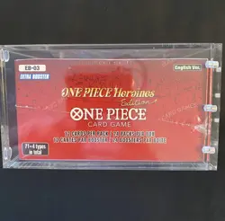 One Piece TCG EB-03 Heroines Edition BOOSTER BOX Factory Sealed English & Case - Image 2