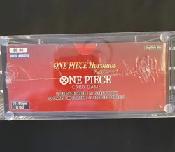 One Piece TCG EB-03 Heroines Edition BOOSTER BOX Factory Sealed English & Case - Image 5