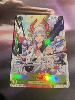 Bandai One Piece CCG Yamato Character ST13-016 Rush 4000 O527 - Image 2