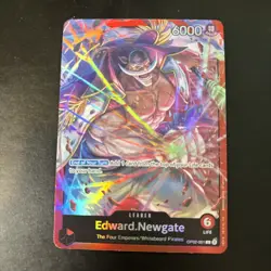 Edward Newgate - OP02-001 Leader - Starter Deck 15 - One Piece Card Game English - Image 1