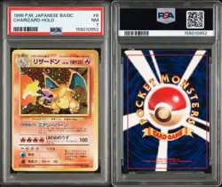 1996 Japanese Charizard Holo PSA 7 Basic Pokemon Card - Image 4