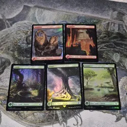 MTG Final Fantasy | FULL ART FOIL LANDS ONLY MIX LOT ▪ 17 - Image 2