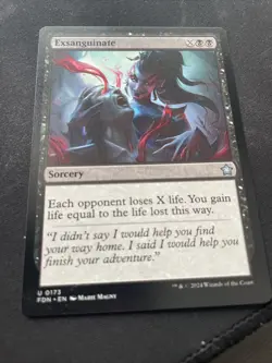 Exsanguinate [Foundations] Near Mint - Image 1