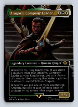 Aragorn, Company Leader (Borderless) Universes Beyond: The Lord of the Rings: - Image 1