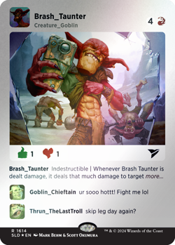 MTG Secret Lair ~ Goblingram ~ Rainbow FOIL ~ Sealed and in Hand! - Image 4