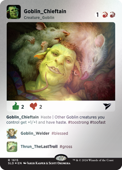MTG Secret Lair ~ Goblingram ~ Rainbow FOIL ~ Sealed and in Hand! - Image 5