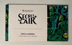 MTG Secret Lair Prints Charming Traditional Foil SLD Brand New Sealed - Image 1