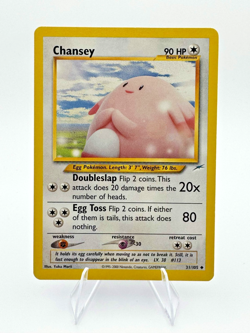 Chansey 31/105 Uncommon Neo Destiny Pokemon Unlimited Lightly Played - Image 1