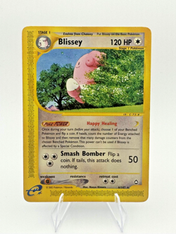 Pokemon TCG Blissey Aquapolis 6/147 Regular Card Vintage Ereader MP - Image 1