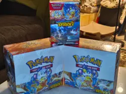 Pokemon TCG Surging Sparks Booster Box (2) + Surging Sparks Booster Bundle - Image 1
