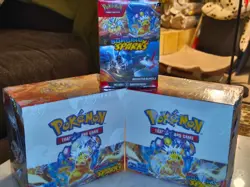 Pokemon TCG Surging Sparks Booster Box (2) + Surging Sparks Booster Bundle - Image 2