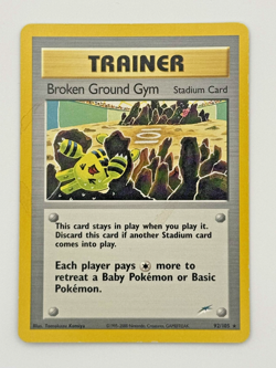 Pokemon Broken Ground Gym Neo Destiny 92/105 Rare Regular 2000 English Trainer - Image 2