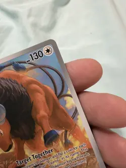 Tauros 96/86 Illustration Rare Pokemon Chaos Rising ME04 NM - Image 2