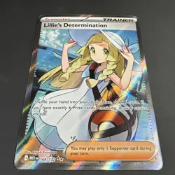 Pokemon TCG Lillie's Determination 169/132 Ultra Rare Mega Evolution MINT/NM B - Image 2