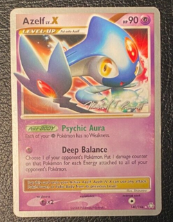 Pokemon TCG - Azelf Lv. X 140/146 World Championships 2010 - Rare - LP/MP - Image 2